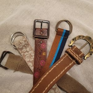 Women's Belts size M - All 5 for $10